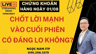 nhận định thị trường chứng khoán hàng ngày 01/08 | phân tích vnindex, cổ phiếu tiềm năng hôm nay