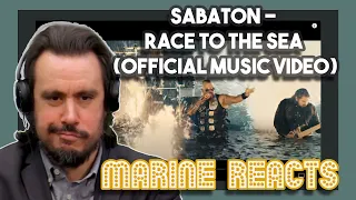 SABATON - Race To The Sea Official Music Video | Marine Reacts