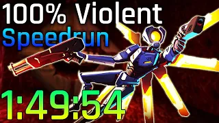 Ultrakill 100% Violent Speedrun in 1:49:54