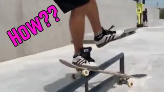 Skateboarding tricks that look impossible