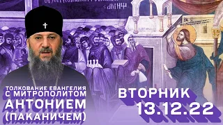 Толкование Евангелия с митр. Антонием (Паканичем). Вторник, 13 декабря 2022 года.