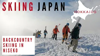 BACKCOUNTRY SKIING NISEKO ニセコ; Hokkaido's powder capital.