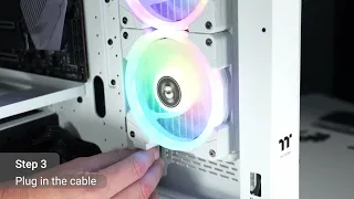 SWAFAN EX12/ EX14: Step by Step Case Fan Installation