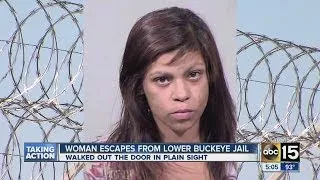 Woman escapes from Lower Buckeye Jail