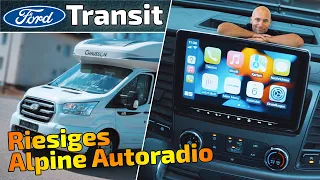 Ford Transit 7G FCC | Autoradio austauschen | Alpine INE-F904TRA | ARS24