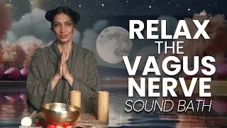 Vagus Nerve Reset to Sleep - Sound Bath Healing Meditation