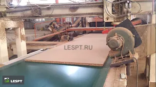 Производство ДСП из отходов лесопильных предприятий