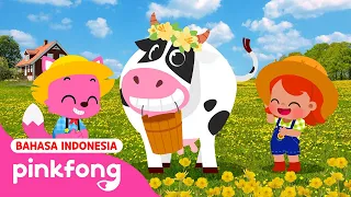 Si Sapi, Lola | Binatang Peternakan Pinkfong | Lagu Hewan | Pinkfong Indonesia