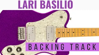 ENERGETIC LARI BASILIO ROCK style Guitar Jam Track E Lydian