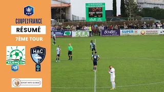 Résumé  Coupe de France  : L'US Alençon (de N3) crée l'exploit contre Le Havre (de Ligue  2)