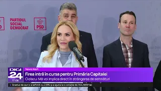 Gabriela Firea: Intru în cursa pentru Capitală cu un gând optimist