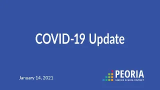 COVID-19 Update (January 14, 2021)