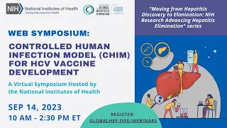 Full Recording | Controlled Human Infection Model (CHIM) for HCV Vaccine Development Webinar