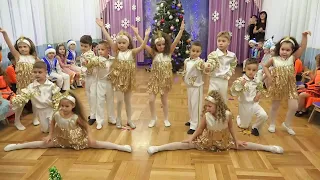 Танец  в стиле диско "Пусть все будет... ".Новый 2021 год  Старшая группа детсада № 160 г. Одесса