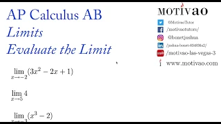 AP Calculus | Limits | Evaluate the Limit