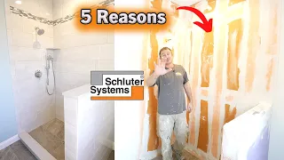 5 Reasons for Why I use Schluter® Shower Systems
