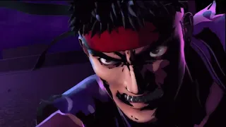 Marvel vs Capcom 3 - Ryu vs Wolverine (with edited sound effects)