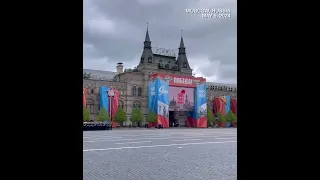 PEAK into Moscow's Red Square as Russia holds final rehearsal before V-Day parade on May 9