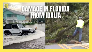 Idalia Leaves Heavy Damage and Flooding in Northern Florida