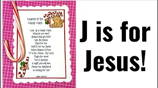 CRAFT FAIR SERIES 2023| J IS FOR JESUS! CANDY CANE LEGEND