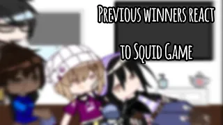 Previous Winners of Squid Game react to Gi-Hun and Squid game | Original? | Gacha Club