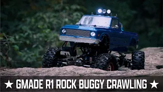 Gmade R1 ROCK BUGGY  crawling