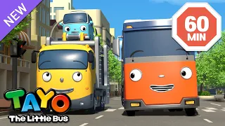 Strong Carrier Cars! Carry and Long Compilation | Vehicles Cartoon for Kids | Tayo English Episodes