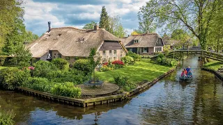 CEL MAI FRUMOS ORAS DIN EUROPA - Fara Drumuri, Fara Masini, Doar Barci / Giethoorn Netherlands 5K