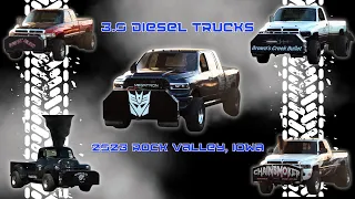 3.0 DIESEL TRUCKS TAKE ON ROCK VALLEY, IA (2023 BOTH SATURDAY SESSIONS)