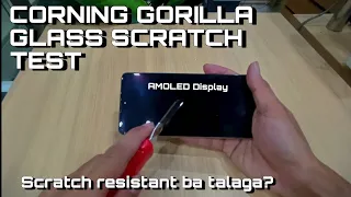 SCRATCH RESISTANT BA ANG GORILLA GLASS SA MGA SMARTPHONE?? Scratch test natin! | Xiaomi 11T/11T pro