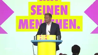 FDP-Parteitag: (Wieder-)Wahl Christian Lindners zum Parteivorsitzenden am 26.04.19