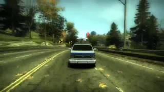 NFS Most Wanted Traffic Old Bridge Test
