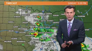 DFW weather: Rain possible in North Texas today, Monday