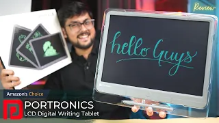 Portronics Ruffpad 15 Re-Writable Writing Pad for Kids & Adults |Best Rough Work Digital Tablet ?