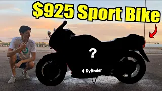 I Bought an ICONIC 1990s Sport Bike For $925 Sight Unseen at Auction!