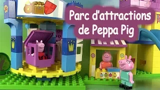 Peppa Pig Blocks Jeu de construction Parc d’attractions Mega Amusement Park Set