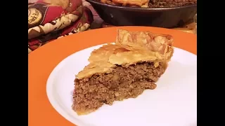 Tourtière (Meat Pie) Recipe • A Delicious Traditional Dish from Québec! - Episode #179
