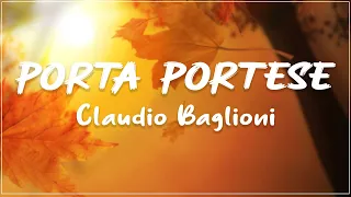 Claudio Baglioni - Porta Portese Testo Lyrics