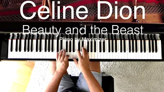 Celine Dion - Beauty and the Beast. ( solo piano cover) - Maximizer