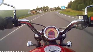 Indian Scout ride Türi - Paide (Estonia)