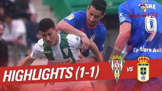 Resumen de Córdoba CF vs Real Oviedo (1-1)