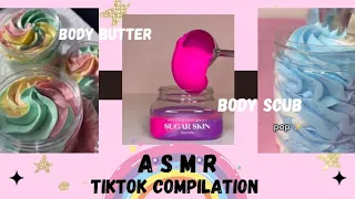 Satisfying ASMR Compilation Tiktok Body butter and Body scrub! Extremely Satisfying!