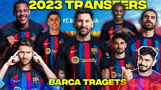 Barcelona Transfer Targets 2023 with LINEUP ANALYSIS |  UPDATED !