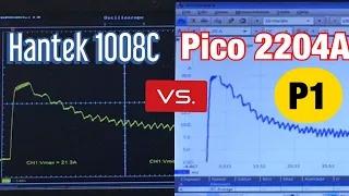 Hantek 1008C Vs. Pico 2204A P1