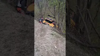 Rally Croatia 2023 crash Hyundai