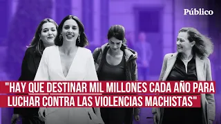 Irene Montero elogia el Pacto contra la Violencia de Género: "Esto va más allá de los partidos"