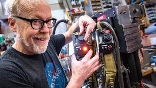 Adam Savage's Ghostbusters Proton Pack Mod Gets Replicated!