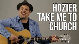 Hozier Take Me To Church Guitar Lesson + Tutorial