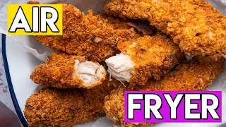 BEST Air Fryer Chicken Tenders Recipe ✅ (Ninja Foodi XL)