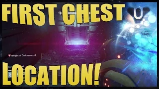 Destiny - First Chest in Crota's End Raid (DARK BELOW)